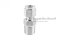 ข้อต่อตาไก่สแตนเลสเกรด 316L (เกลียวนอก x เสียบสาย) 3/8"-18 NPT x 8 mm
