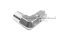 ข้อต่อตาไก่สแตนเลสเกรด 316L แบบงอ 90° (เกลียวนอก x เสียบสาย) 3/8"-18 NPT x8 mm