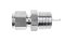 ข้อต่อตาไก่สแตนเลสเกรด 316 (เกลียวนอก x เสียบสาย) 1/2"-14 NPT x10 mm