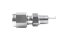 ข้อต่อตาไก่สแตนเลสเกรด 316 (เกลียวนอก x เสียบสาย) 1/8" NPT x6 mm