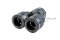 ข้อต่อลมสามทางพลาสติกทรงตัว Y (เสียบสาย x เสียบสาย x เสียบสาย) ขนาด 16 mm สีดำ