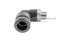 ข้อต่อลมแบบงอ 90° (เกลียวนอก x เสียบสาย) ขนาด M12x1.5x12 mm