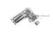 ข้อต่อลมแบบงอ 90° (เกลียวนอก x เสียบสาย) ขนาด M6x0.75 x 4 mm