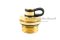 ข้อต่อวาล์วหายใจทองเหลือง Breather Valve 1/2"-14 BSPF