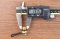 ข้อต่อวาล์วหายใจทองเหลือง Breather Valve 1/4"-19 BSPF
