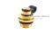 ข้อต่อวาล์วหายใจทองเหลือง Breather Valve 3/8"-19 BSPT