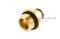 ข้อต่อวาล์วหายใจทองเหลือง Breather Valve 3/8"-19 BSPT