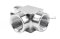 ข้อต่อสามทาง แสตนเลส 304 (เกลียวใน x เกลียวใน x เกลียวใน) 1/2"-14 NPT x 1/2"-14 NPT x 1/2"-14 NPT รุ่นหนาพิเศษ