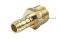 ข้อต่อหางไหลทองเหลือง เกลียวนอกเสียบสาย (เกลียวนอก x หางไหล) ขนาด 1/2" x 11 mm