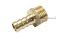 ข้อต่อหางไหลทองเหลือง เกลียวนอกเสียบสาย (เกลียวนอก x หางไหล) ขนาด 1/2" x 12 mm