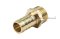 ข้อต่อหางไหลทองเหลือง เกลียวนอกเสียบสาย (เกลียวนอก x หางไหล) ขนาด 1/2" x 14 mm