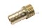 ข้อต่อหางไหลทองเหลือง เกลียวนอกเสียบสาย (เกลียวนอก x หางไหล) ขนาด 1/2" x 16 mm