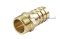ข้อต่อหางไหลทองเหลือง เกลียวนอกเสียบสาย (เกลียวนอก x หางไหล) ขนาด 1/2" x 19 mm