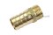 ข้อต่อหางไหลทองเหลือง เกลียวนอกเสียบสาย (เกลียวนอก x หางไหล) ขนาด 1/2" x 19 mm