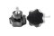น็อตมือหมุนดอกไม้ (Star Grip Knob Bolt) ขนาด M6x10 ความโตหัว 31 mm