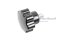 น็อตมือหมุนดอกไม้ (Star Grip Knob Bolt) ขนาด M6x10 ความโตหัว 31 mm
