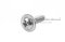 น็อตหัวกลมแฉกแบบติดแหวน สแตนเลส (Phillip Round Head Screw with Flange) ขนาด M4x12 เกลียวตลอด