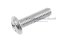 น็อตหัวกลมแฉกแบบติดแหวน สแตนเลส (Phillip Round Head Screw with Flange) ขนาด M4x16 เกลียวตลอด