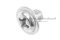 น็อตหัวกลมแฉกแบบติดแหวน สแตนเลส (Phillip Round Head Screw with Flange) ขนาด M4x4 เกลียวตลอด