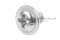 น็อตหัวกลมแฉกแบบติดแหวน สแตนเลส (Phillip Round Head Screw with Flange) ขนาด M4x5 เกลียวตลอด