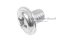 น็อตหัวกลมแฉกแบบติดแหวน สแตนเลส (Phillip Round Head Screw with Flange) ขนาด M4x5 เกลียวตลอด