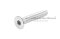 น็อตหัวจมเตเปอร์สแตนเลส 1/4"x1.1/2" เกลียว 20 (UNC) เกลียวตลอด