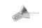 น็อตหัวจมเตเปอร์สแตนเลส 1/4"x1/2" เกลียว 20 (UNC) เกลียวตลอด