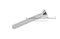 น็อตหัวจมเตเปอร์สแตนเลส 1/4"x1.3/4" เกลียว 20 (UNC) เกลียวตลอด