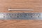 น็อตหัวจมเตเปอร์สแตนเลส 1/4"x3.1/2" เกลียว 20 (UNC) เกลียวตลอด