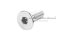 น็อตหัวจมเตเปอร์สแตนเลส 1/4"x3/4" เกลียว 20 (UNC) เกลียวตลอด