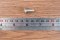 น็อตหัวจมเตเปอร์สแตนเลส 1/4"x3/4" เกลียว 20 (UNC) เกลียวตลอด