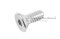 น็อตหัวจมเตเปอร์สแตนเลส 1/4"x5/8" เกลียว 20 (UNC) เกลียวตลอด