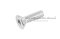 น็อตหัวจมเตเปอร์สแตนเลส 1/4"x7/8" เกลียว 20 (UNC) เกลียวตลอด