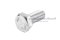 น็อตหัวเหลี่ยมสแตนเลส Stainless Steel Hex Bolt M8x1.0x20 เกลียวตลอด