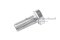 น็อตหัวเหลี่ยมสแตนเลส Stainless Steel Hex Bolt M8x1.0x20 เกลียวตลอด