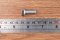 น็อตหัวเหลี่ยมสแตนเลส Stainless Steel Hex Bolt M8x1.0x20 เกลียวตลอด