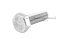 น็อตหัวเหลี่ยมสแตนเลสเกรด 316L (A4-80) Stainless Steel Hex Bolt M12x40 เกลียวตลอด