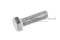 น็อตหัวเหลี่ยมสแตนเลสเกรด 316L (A4-80) Stainless Steel Hex Bolt M12x40 เกลียวตลอด