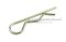 ปิ๊นตัวอาร์เหล็ก (Steel Snap Pin) ความโตปิ้น 2.5 mm ความยาวทั้งตัว 70 mm