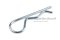 ปิ๊นตัวอาร์เหล็ก (Steel Snap Pin) ความโตปิ้น 3.5 mm ความยาวทั้งตัว 75 mm