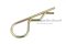 ปิ๊นตัวอาร์เหล็ก (Steel Snap Pin) ความโตปิ้น 3 mm ความยาวทั้งตัว 70 mm