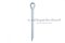 ปิ๊นเสียบถ่างเหล็ก ( Steel Split Cotter Pin) ขนาด 10x100