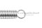 สปริงเกี่ยวขนาดความโตนอก 16 mm สปริงสแตนเลส (2x16x80)