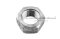 หัวน็อตดำ Hex Nut M25x2.0 (หัวน็อตเบอร์ 35)