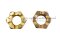 หัวน็อตผ่า-หัวน็อตทรงปราสาท-ทรงมงกุฎ M30x3.5 เกรด 10.9 (ประแจขันเบอร์ 46 สูง 28 mm)
