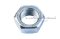 หัวน็อตล็อคกันคลายแบบบีบเหล็กชุบ (Stover, Prevailing Torque Locking Nut) 1.1/2" เกลียว 12