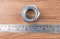 หัวน็อตล็อคกันคลายแบบบีบเหล็กชุบ (Stover, Prevailing Torque Locking Nut) 1.1/4" เกลียว 12