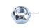 หัวน็อตล็อคกันคลายแบบบีบเหล็กชุบ (Stover, Prevailing Torque Locking Nut) M10x1.5
