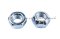 หัวน็อตล็อคกันคลายแบบบีบเหล็กชุบ (Stover, Prevailing Torque Locking Nut) M10x1.5