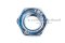 หัวน็อตล็อคกันคลายแบบบีบเหล็กชุบ (Stover, Prevailing Torque Locking Nut) M10x1.5